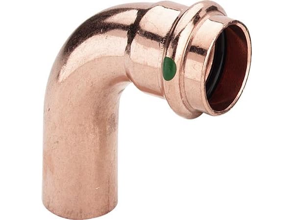 Viega Profipressin mutka 90° 35 kupari/kiiltävä, 291693