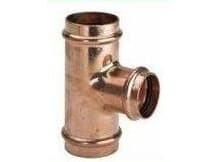 VIEGA Profipress tee 28 mmaf kobbermed SC-Contur