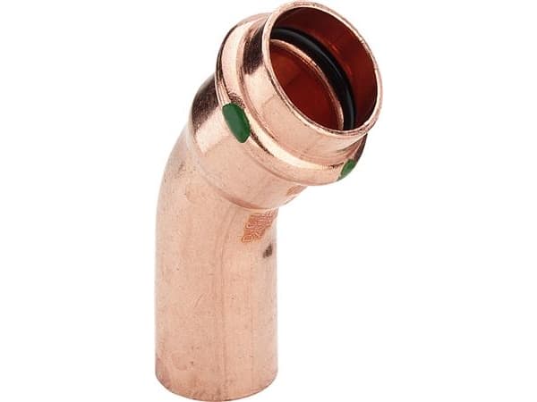 Viega Profipressin taivutus 45° 22 kupari/kirkas, 292515