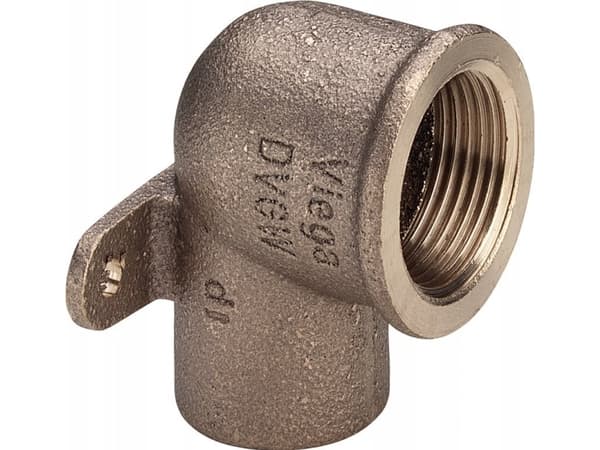 VIEGA Sanpress overgang 1"x35mm af rødgods muffe/muffe, SC-contur