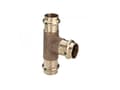 Miniatyrbilde 2 av 2: VIEGA SANPRESS tee 35x18x35mm af rødgods med SC-Contur