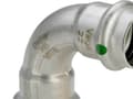 Miniatyrbilde 2 av 2: VIEGA Inox bøjning 90 grader 54 mmInox, rustfri stålmuffe/muffe, SC-Contur