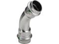 Miniatyrbilde 1 av 2: VIEGA Inox bøjning 45 grader 15 mmInox, rustfri stålmuffe/muffe, SC-Contur