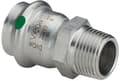 Miniatyrbild 2 av 2: VIEGA Inox overgang ¾"x15mm Inox, rustfri stål, muffe/nippel, SC-Contur
