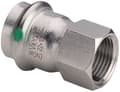 Miniatyrbild 2 av 3: VIEGA Inox overgang ½"x15mm Inox, rustfri stål, muffe/muffe, SC-Contur