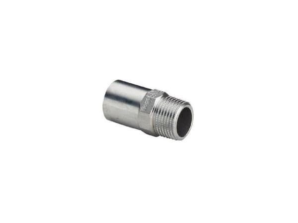 VIEGA Inox indstiksstykke ¾"x22mm Inox, rustfri stål, nippel/nippel, SC-Contur