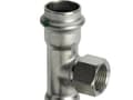 Pikkukuva 2 / 3: Sanpress Inox T-stykke 35 mm x 12" x 35 mm rustfrit stål
