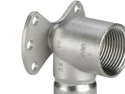 Sanpress Inox dækvinkel 15 mm x 12" rustfrit stål
