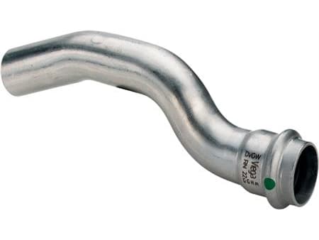 VIEGA Sanpress Inox överböjning 18 mm uttagsnippel