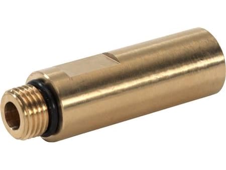 VIEGA Punainen messinkinen tyhjennysventtiilin jatke 1/4 "x50 mm easytop-venttiiliin