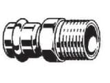 VIEGA Prestabo overgang ¾"x22mm af ulegeret stål muffe/nippel, SC-contur