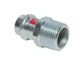 Miniatyrbilde 2 av 3: VIEGA Prestabo overgang ¾"x22mm af ulegeret stål muffe/nippel, SC-contur