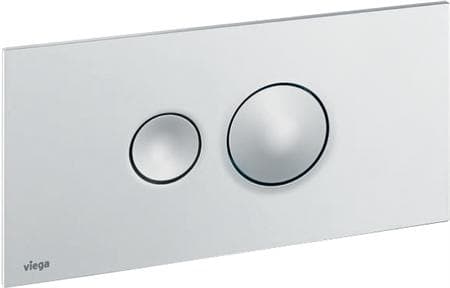 VIEGA Visign For Style 10 betjeningsplade hvid til indbygningscisterne 2H, 2L, 2C og 2S (model 8180.26)