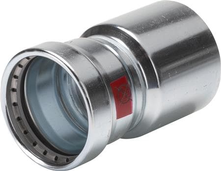 VIEGA Prestabo reduktion muffe / nippel 76,1x54mmaf galvaniseret stålSC-contur