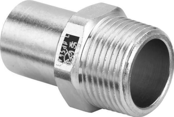 VIEGA Prestabo indstiksstykke 15x½, nippel / nippel