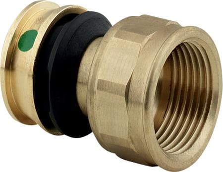 Raxofix overgang 16 x 1/2" muffe/muffe rødgods