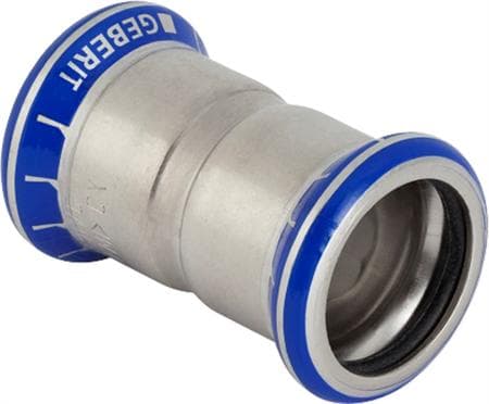 Dobb Muffe Rustf 76,1mm - MA-Press. Kun M-bakker