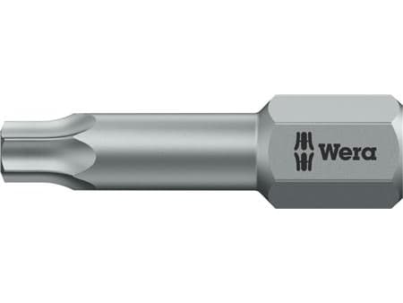Wera 05066310001, 1 stykker, Torx, TX 20, 25 mm, 25,4 / 4 mm (1 / 4"), Sekskantet