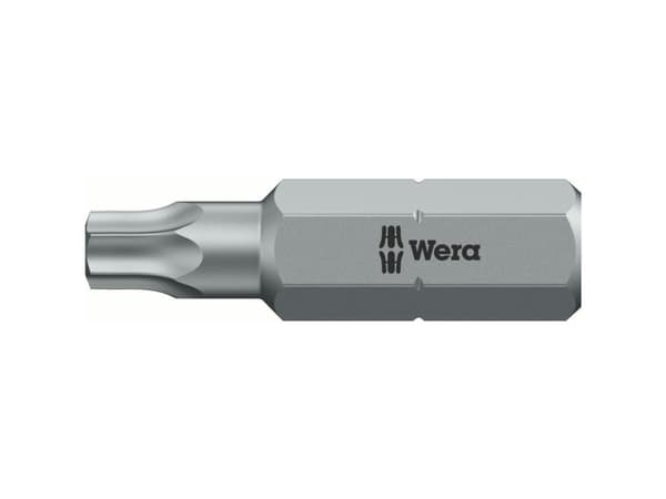 Wera 867/1 Z TORX, 1 stykker, Torx, TX 25, 25 mm, 25,4 / 4 mm (1 / 4"), Sekskantet