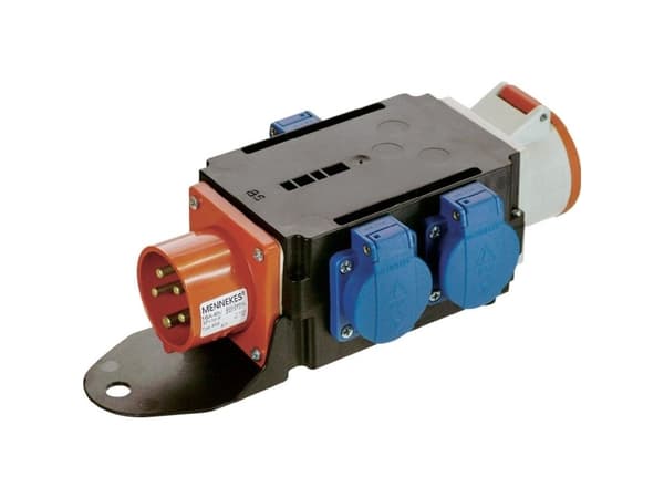 as - Schwabe CEE strömfördelare MIXO Adapter BRIGACH 60520 400 V 16 A