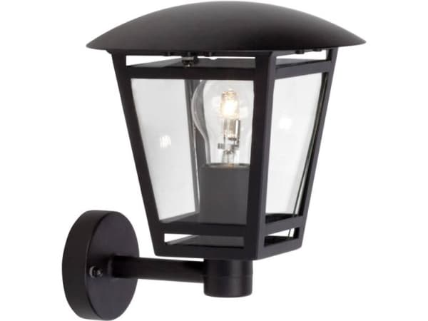 Brilliant Riley 42381/06 Udendørs vægbelysning LED (RGB) E27 40 W Sort