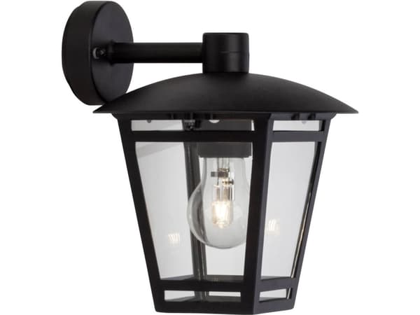 Brilliant Riley 42382/06 Utomhus vägglampa LED (RGB) E27 40 W Svart