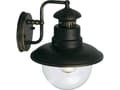 Miniatyrbild 1 av 4: Brilliant Artu 96128/86 Utomhus vägglampa Energisparande glödlampa, LED (RGB) E27 53 W Svart, Guld