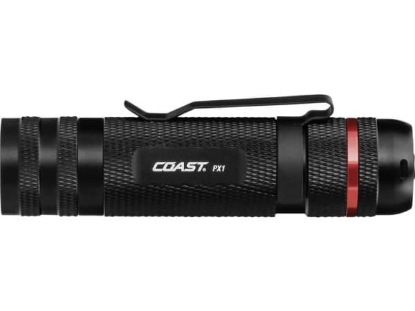 Coast PX1 LED (RGB) taskulamppu vyöklipsillä Paristokäyttöinen 315 lm 130 g