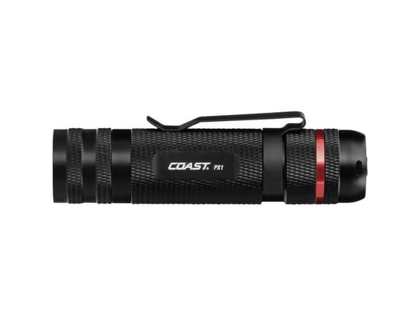 Coast PX1 LED (RGB) taskulamppu vyöklipsillä Paristokäyttöinen 315 lm 130 g