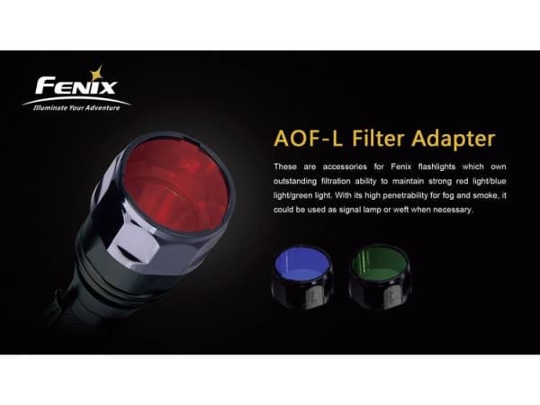 Fenix Light FENAOFLR Farvefilter Rød