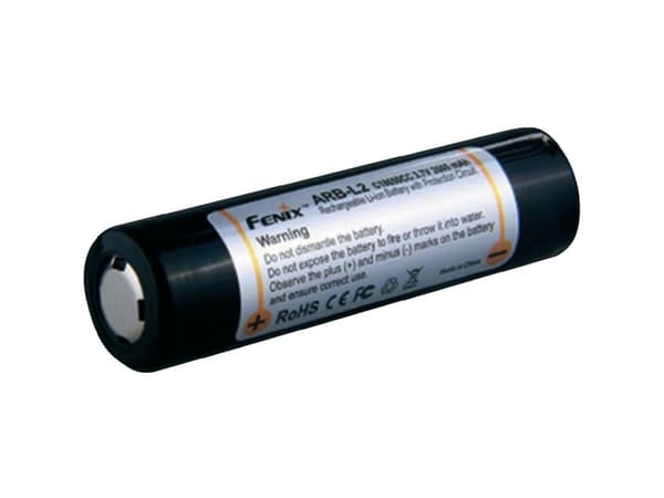 Fenix Light ARB-L2 Special-akku 18650 Flat-Top Litium 3.6 V 2600 mAh