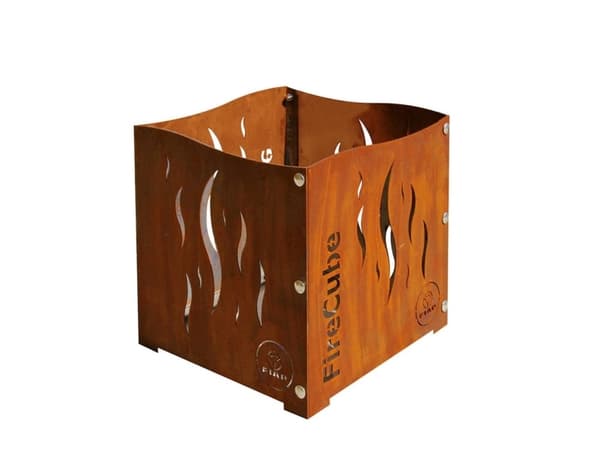 FIAP 2651 premiumdesign FireCube Rost Optik Ild-kurv