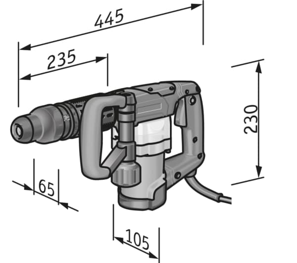 Meiselhammer DH5 SDS-maks