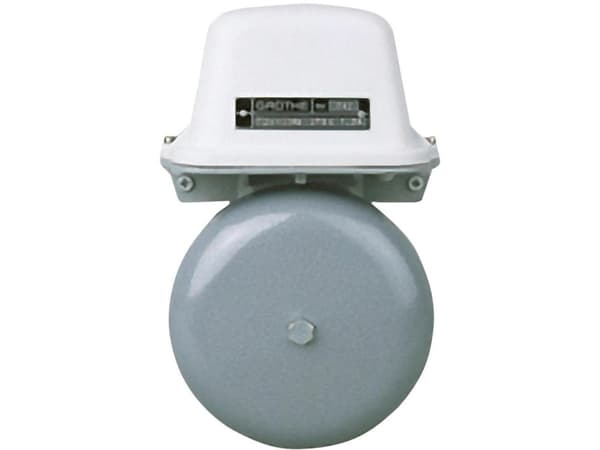 Grothe 22514 Klokke 42 V (max) 105 dBA Grå, Hvid