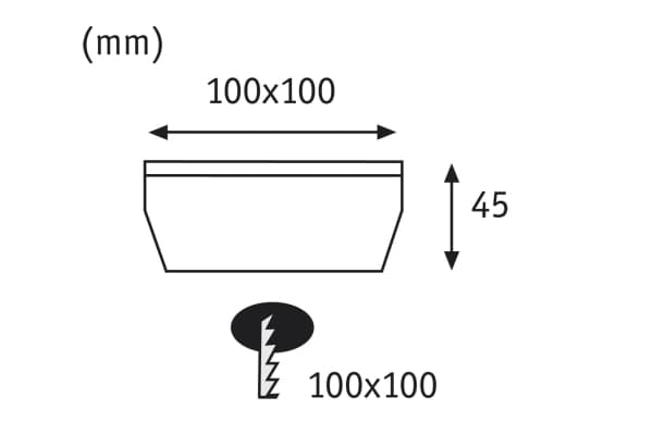 Paulmann 937.74, Puutarha, Ruostumaton teräs, Läpinäkyvä, IP67, Ruostumaton teräs, III, 500 kg