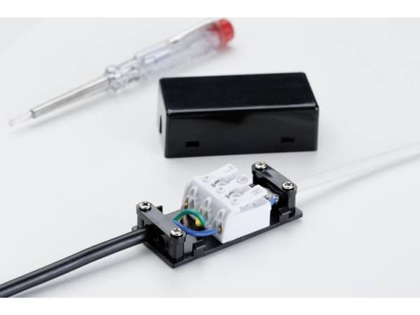 Paulmann 938.10, Lampsockeladapter, Universal, Svart, Plast, halogen, GU10