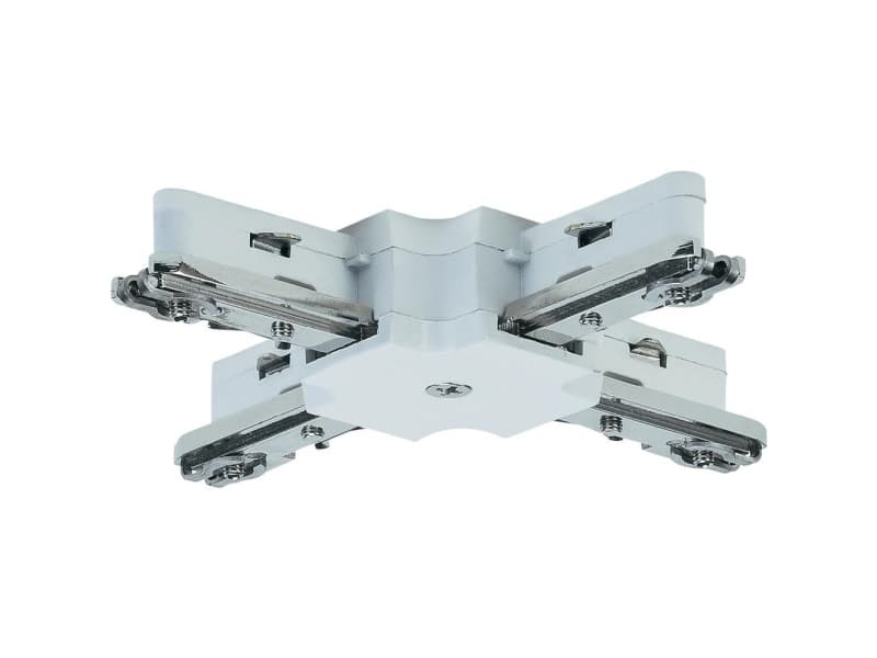 Paulmann PAULMANN 97687 Højvolt-skinnesystem-komponenter X-stik Hvid