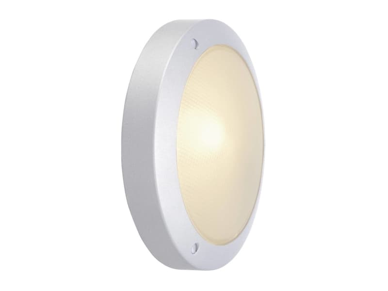 SLV Bulan, Utomhus vägg- och taklampa, Grå, Aluminium, IP44, Fasad, I