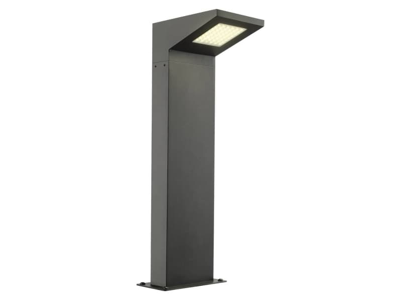 SLV IPERI 50, Golvbelysning för utomhusbruk, Antracit, Gjuten aluminium, IP44, Entré, Trädgård, Trädgårdsgång, Gata, II