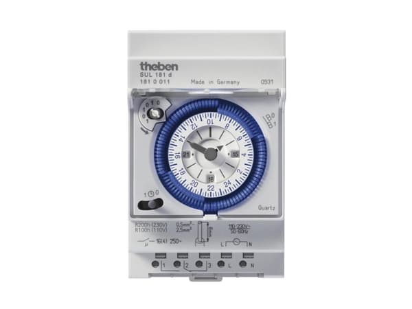 Theben 1810011 Timer til DIN-skinne