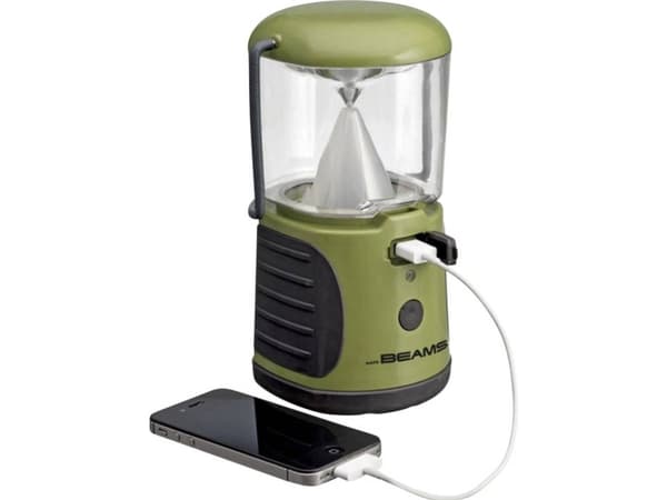 Mr. Beams MB470 Campinglanterne LED (RGB) 260 lm Batteridrevet 725.75 g Grøn