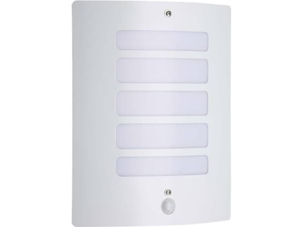 Brilliant Todd 47698/05 Utomhus vägglampa med rörelsesensor E27 60 W Vit