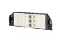 Miniatyrbild 1 av 4: BTR NETCOM 130B11S30301-E, RJ-45, 6a, Pärlemorfärgad, Vit, 73 mm, 54,5 mm, 244 mm