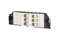 Pikkukuva 1 / 4: METZ CONNECT 130B11S60301-E, RJ-45, Musta, Valkoinen, 1 kpl