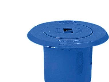 AVK 200 x 130 mm rundt, flydende gadedæksel, duktiljern