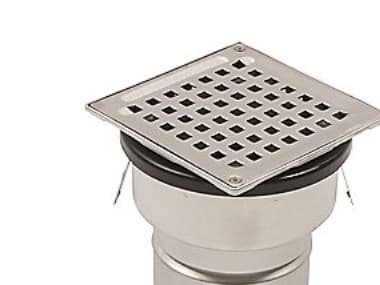 Blücher 110 mm afløbsskål til beton, uden studs, lodret, flex