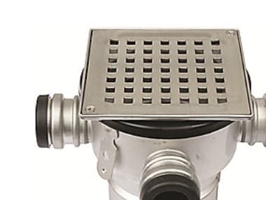 Blücher 110 mm afløbsskål til beton, med studs, lodret, flex