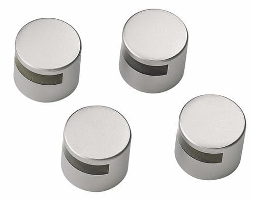 Damixa spejlholdere 4 stk. forkromet