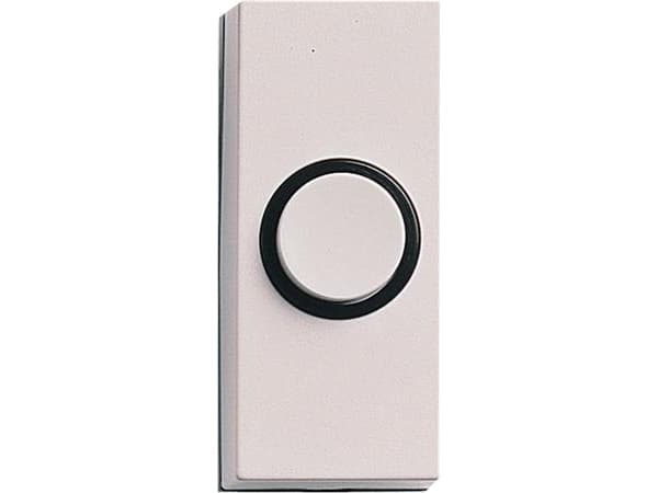 FRIEDLAND BY HONEYWELL Ringetryk Sesame hvid uden lys, L:55xB:24xH:18mm for batterier eller trafoer