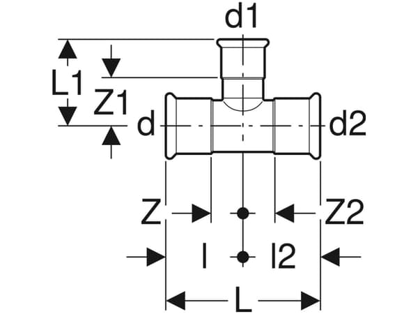 Geberit 31224, Letkun välikappale, Ruostumaton teräs